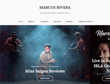 Tablet Screenshot of marcusrivera.com